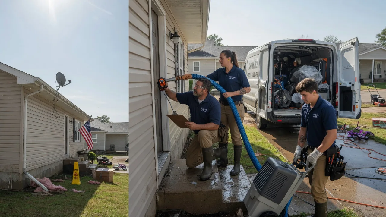Ceiling Water Damage Restoration in Blaine, OH near me